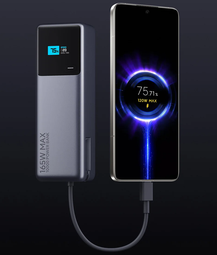 Xiaomi 165W Power Bank 10000 mAh Xiaomi 165W Power Bank 10000 mAh