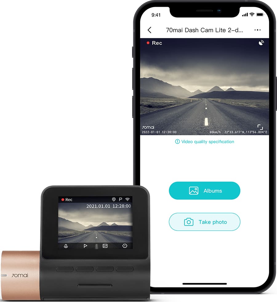 70mai Dash Cam Lite 2