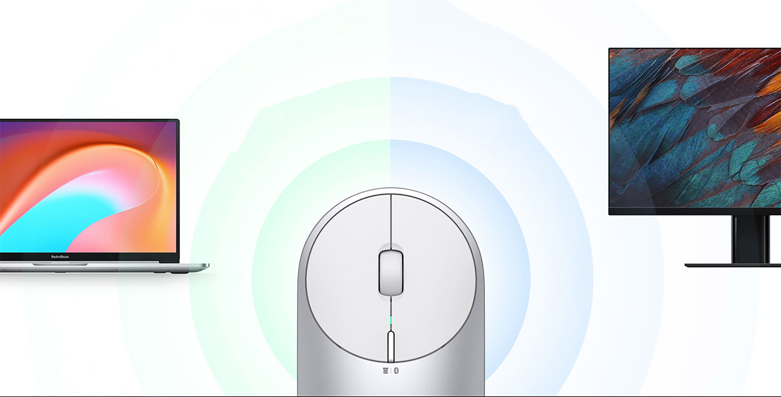 Беспроводная мышь Xiaomi Bluetooth Mouse 2 Беспроводная мышь Xiaomi Bluetooth Mouse 2