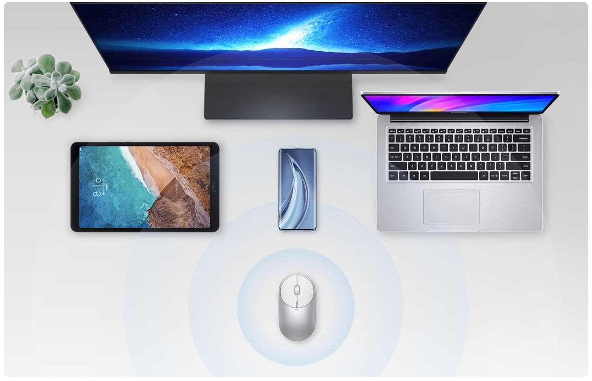 Беспроводная мышь Xiaomi Bluetooth Mouse 2 Беспроводная мышь Xiaomi Bluetooth Mouse 2