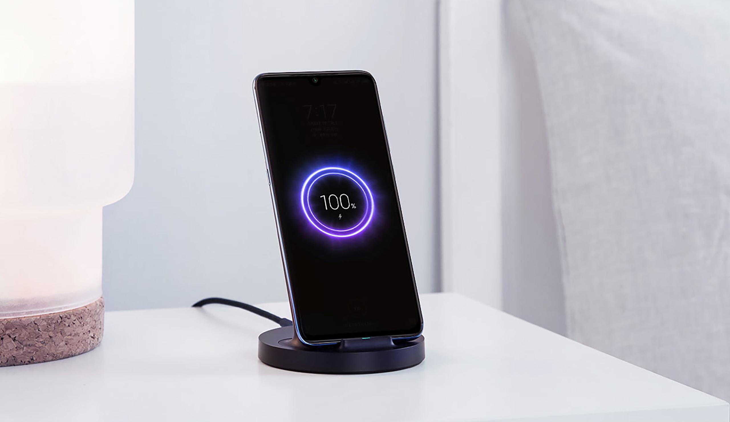 Вертикальное беспроводное зарядное устройство Xiaomi Wireless Charging Stand 20W