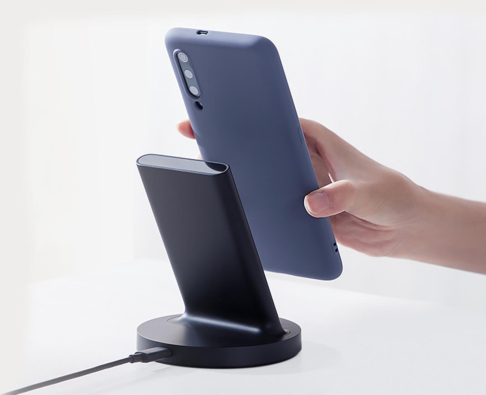 Вертикальное беспроводное зарядное устройство Xiaomi Wireless Charging Stand 20W