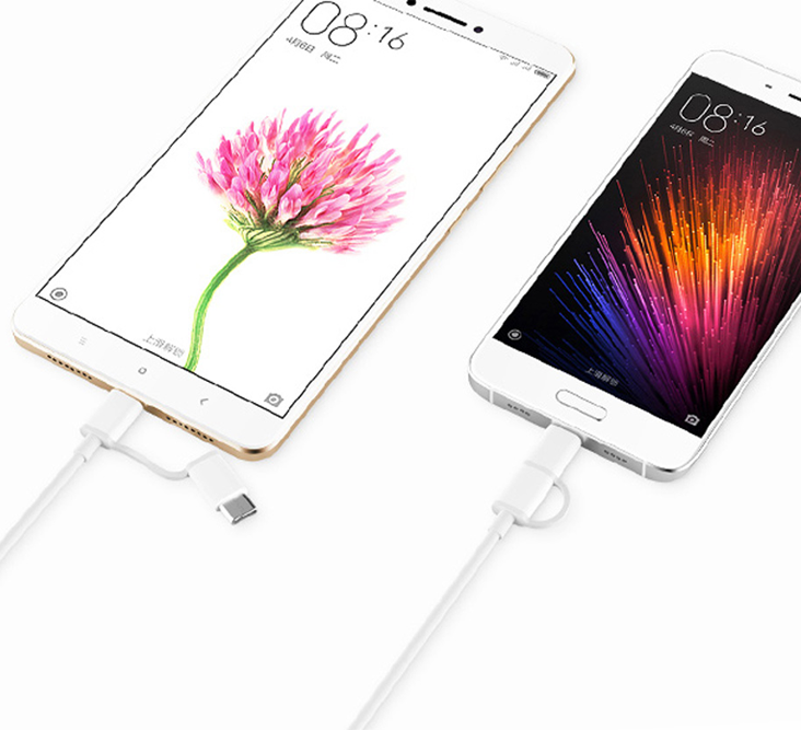 Xiaomi Dual Micro USB / Type-C Cable