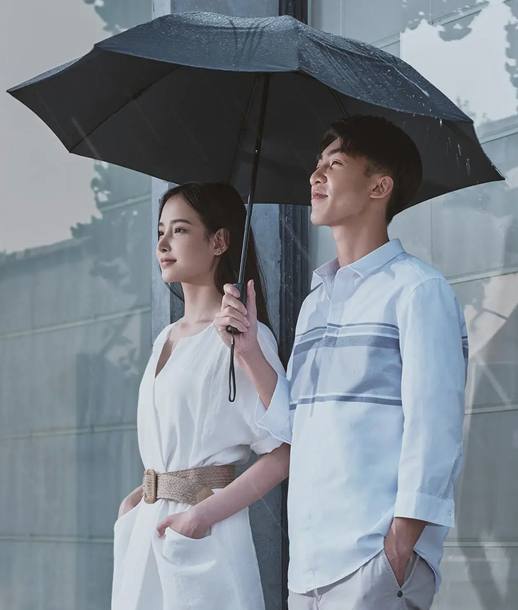 NinetyGo Reverse Folding Lighting Umbrella